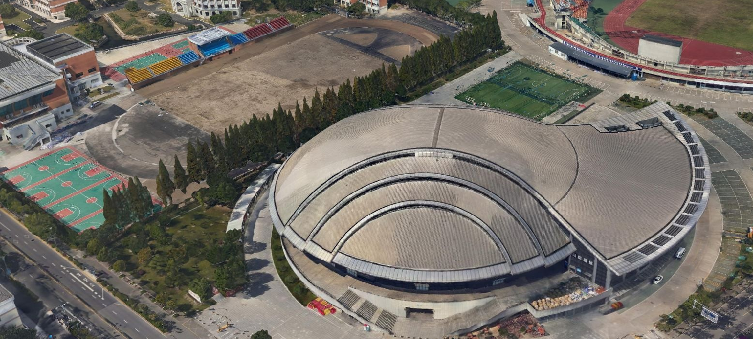 慈溪市體育中心實(shí)景三維模型 慈溪市體育中心實(shí)景三維模型